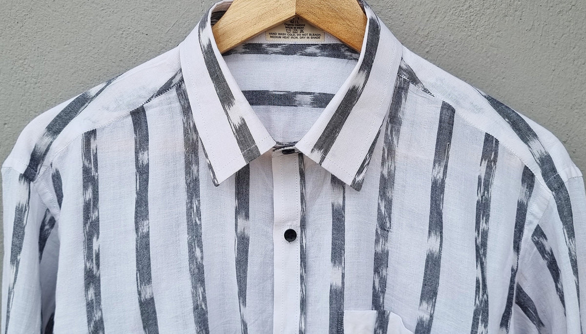 Fine Stripe- Black