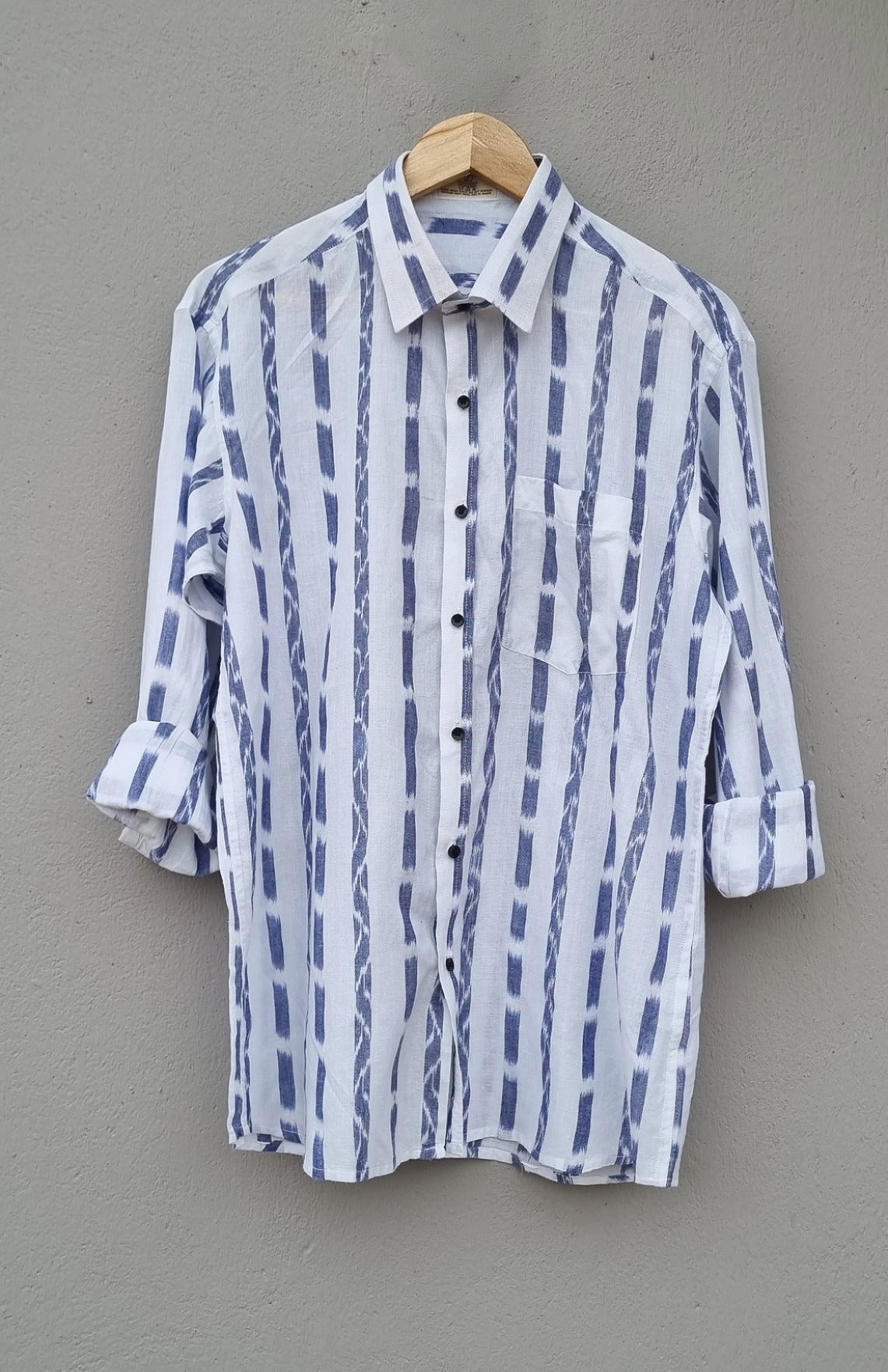 Fine Stripes- Blue